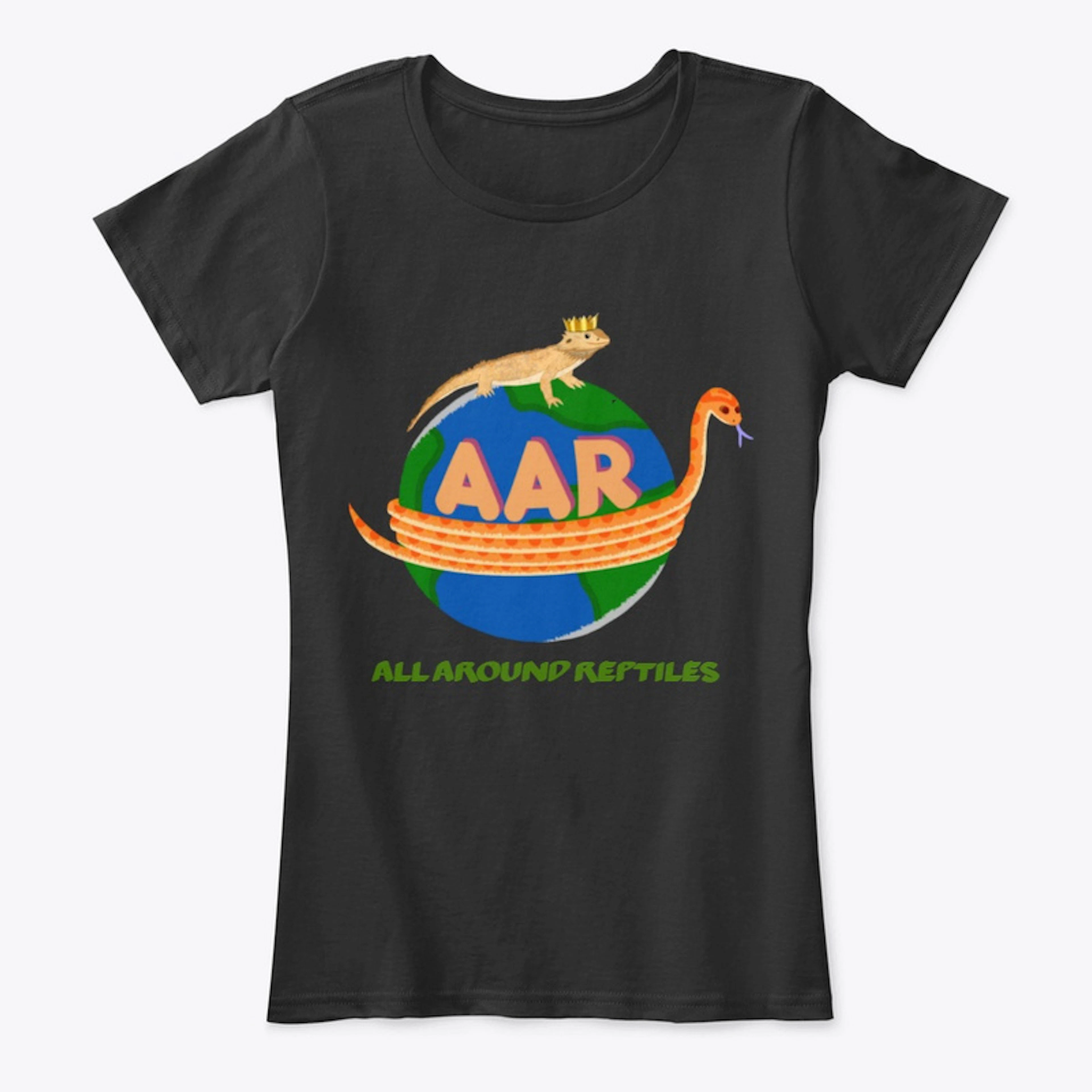  All Around Reptiles logo - Tee