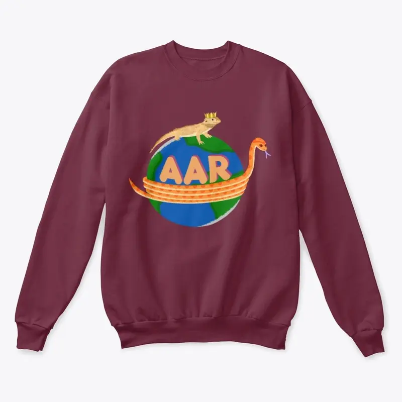 All Around Reptiles - Crewneck Hoodie